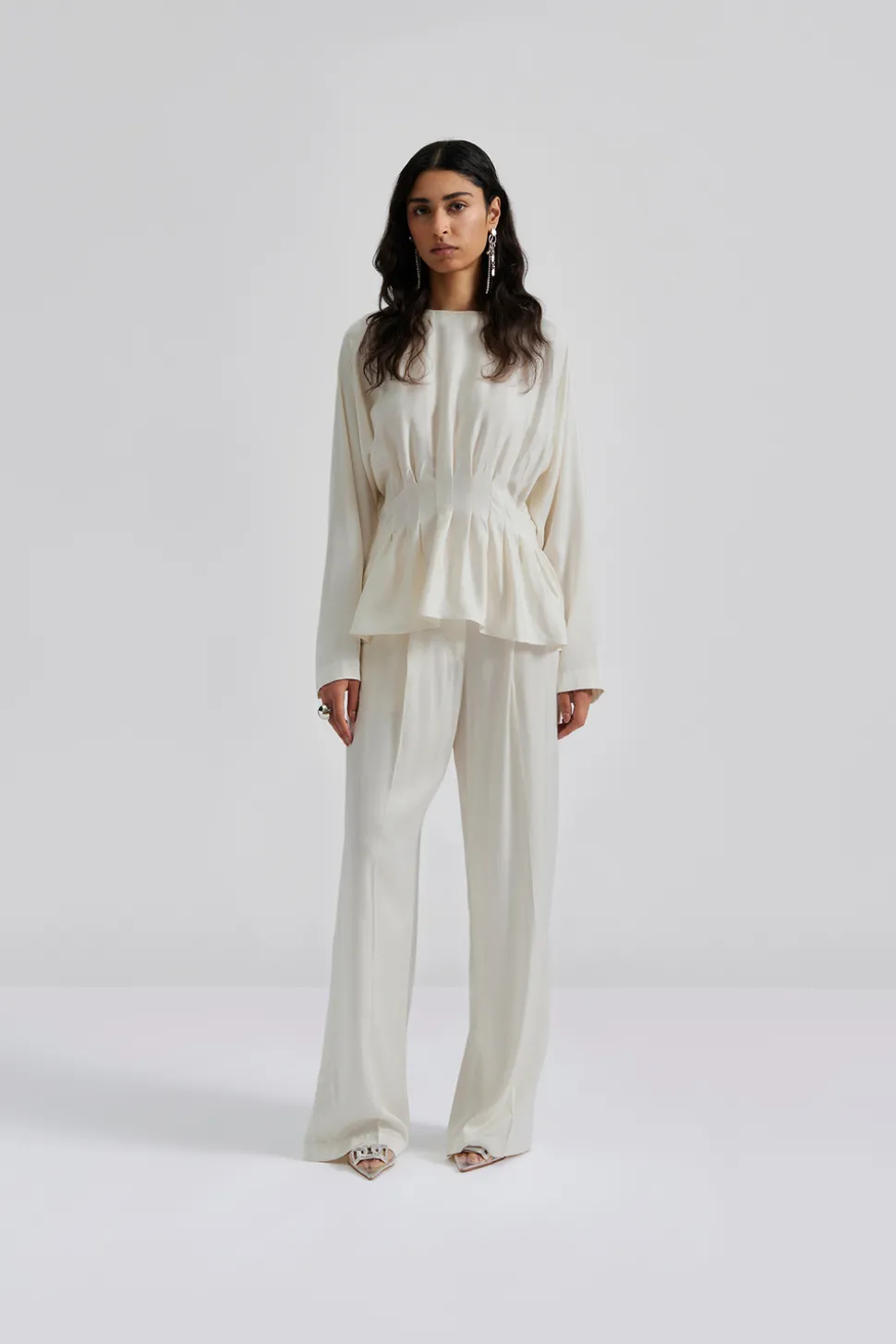 Carlotta satin pants