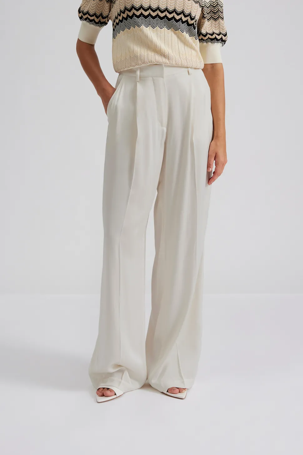 Carlotta satin pants
