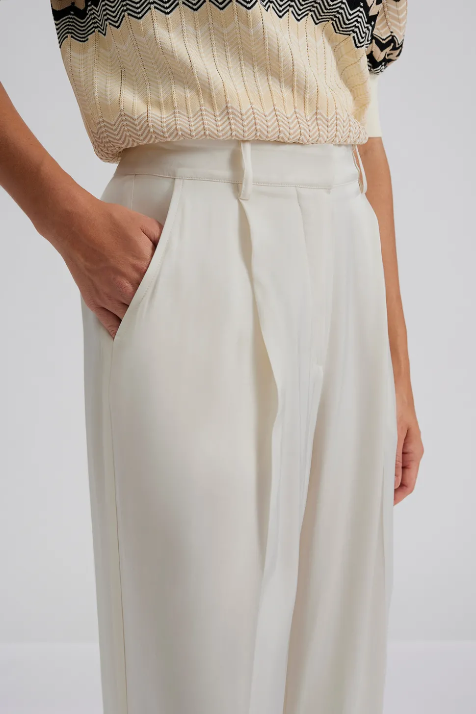 Carlotta satin pants