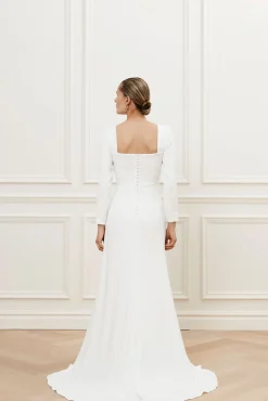 Carmen brudklänning