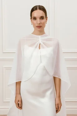 Dixie cape brudslöja