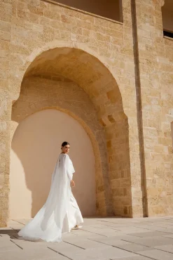 Dixie cape brudslöja