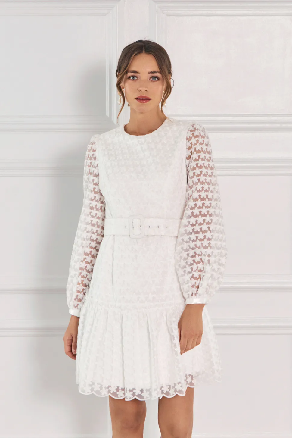 Francine miniklänning med skärp