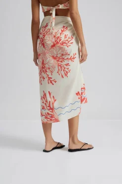 Mönstrad strandsarong