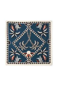 Sidensjal twill 65x65