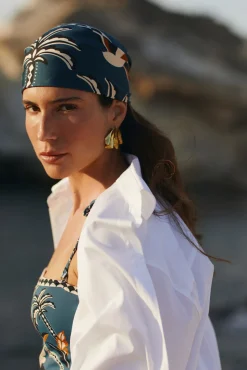 Sidensjal twill 65x65