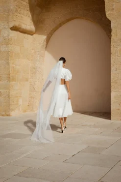 Sky mist lång slöja